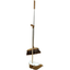 Premium Long Handle Broom and Dustpan Set for Home, Office, and Commercial Cleaning