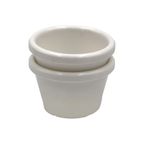 Premium Quality 3.5 Inch White Porcelain Sauce Bowl