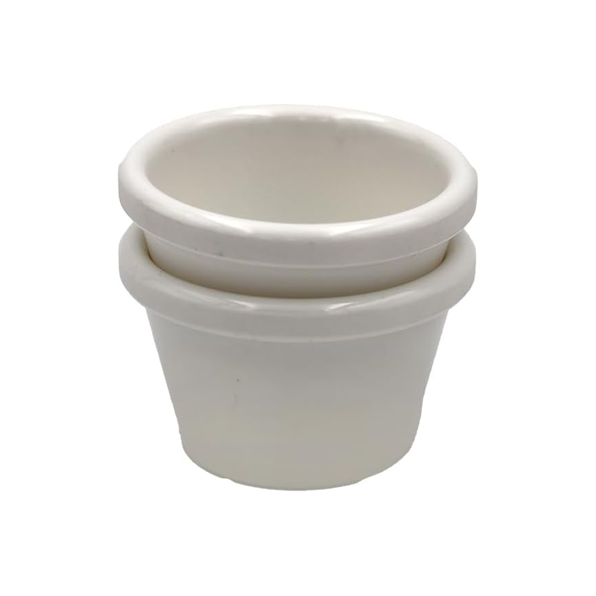 Porcelain Ramekin Bowls 2.5 Inch – WT827 White Ceramic Dessert Cup