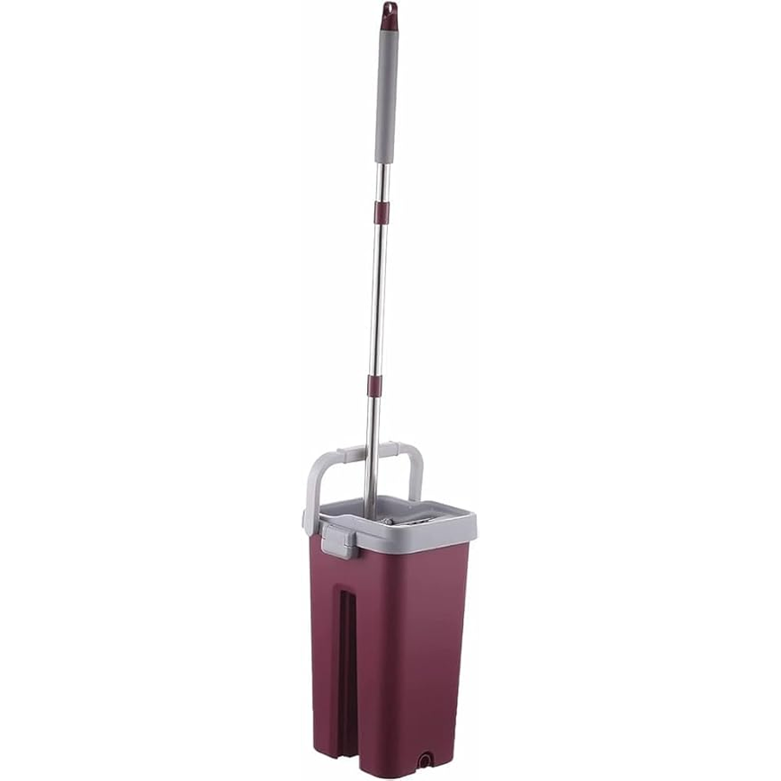 Care Scratch Anet Microfiber Mop with Plastic Handle and Bucket Set