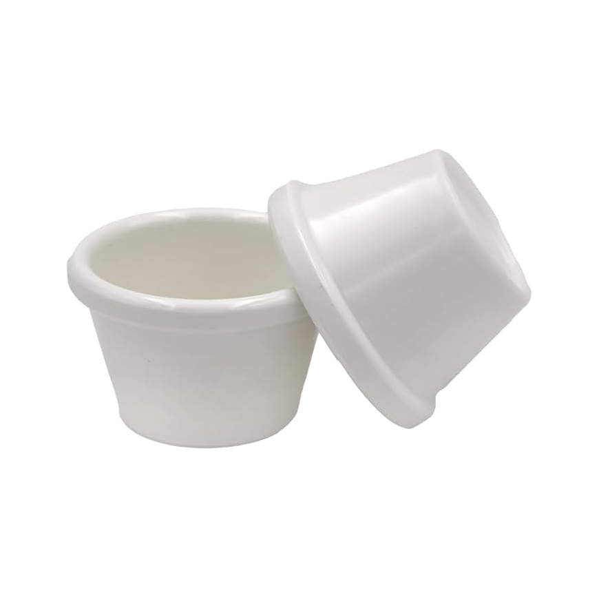 Premium Quality 3.5 Inch White Porcelain Sauce Bowl Secondary image
