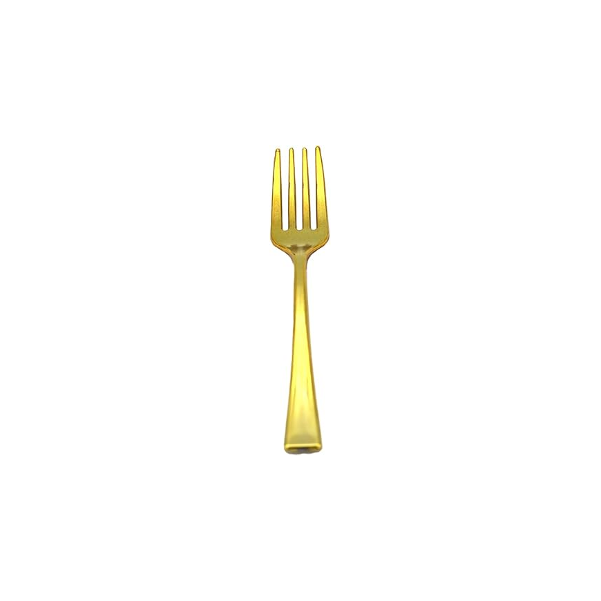 Golden Colour Mini Fork Set