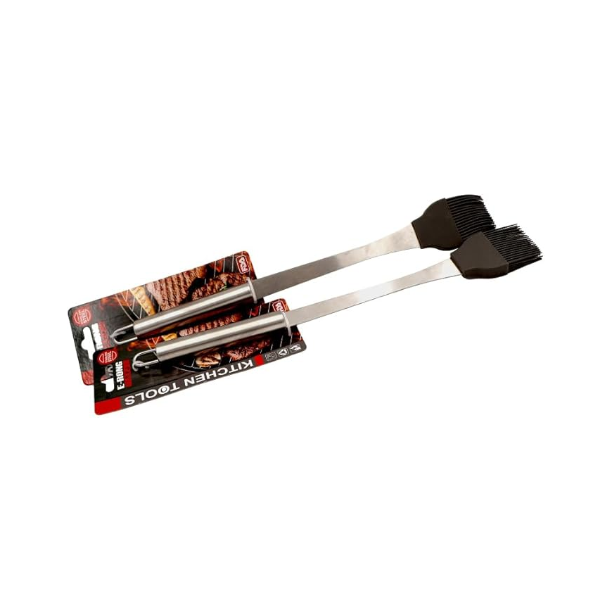 Premium Silicone Long Cleaning Brush with Non-Scratch Bristles