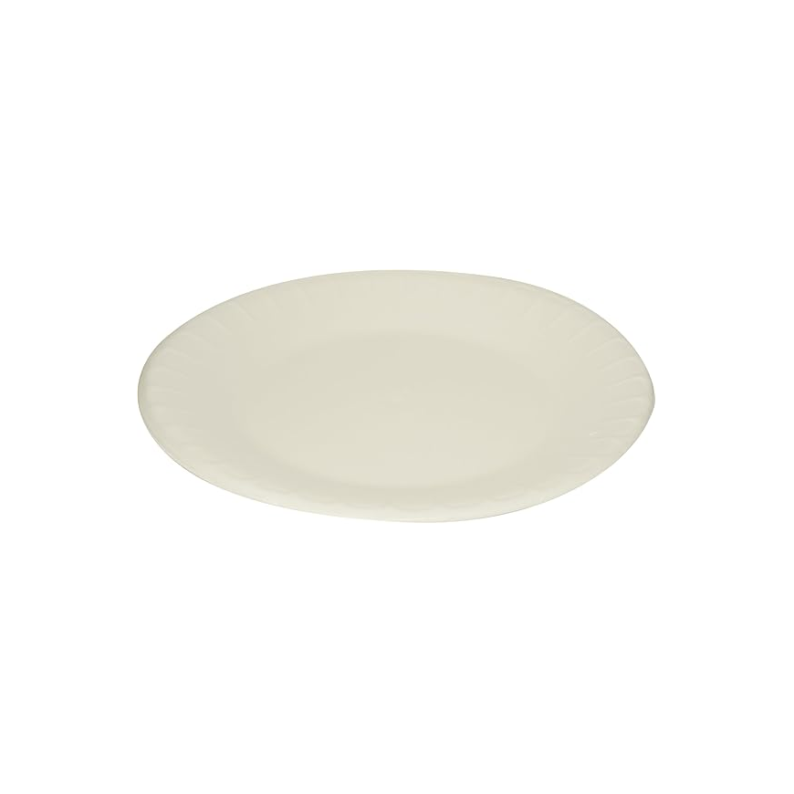 Foam Plate, 9inch, Pack of 25pcs, White Secondary image