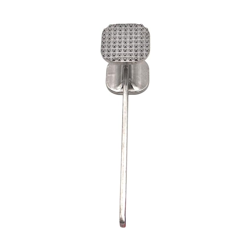 Premium Stainless Steel Meat Tenderizer Hammer with Double-Sided Head Main image