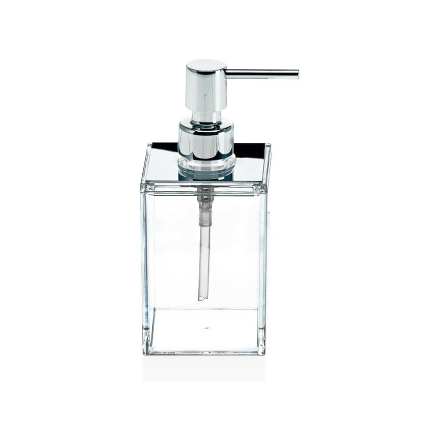 Soap Dispenser, Acrylic Boady, Elegant Design for Kitchen & Bathroom 320 ml