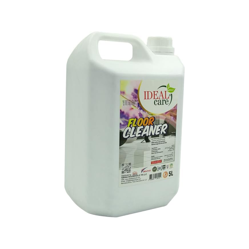 Ideal Care Floor Cleaner Liquid Pro 5 Liter Multi-Surface Cleaning Solution, Long-Lasting Fresh Fragrance