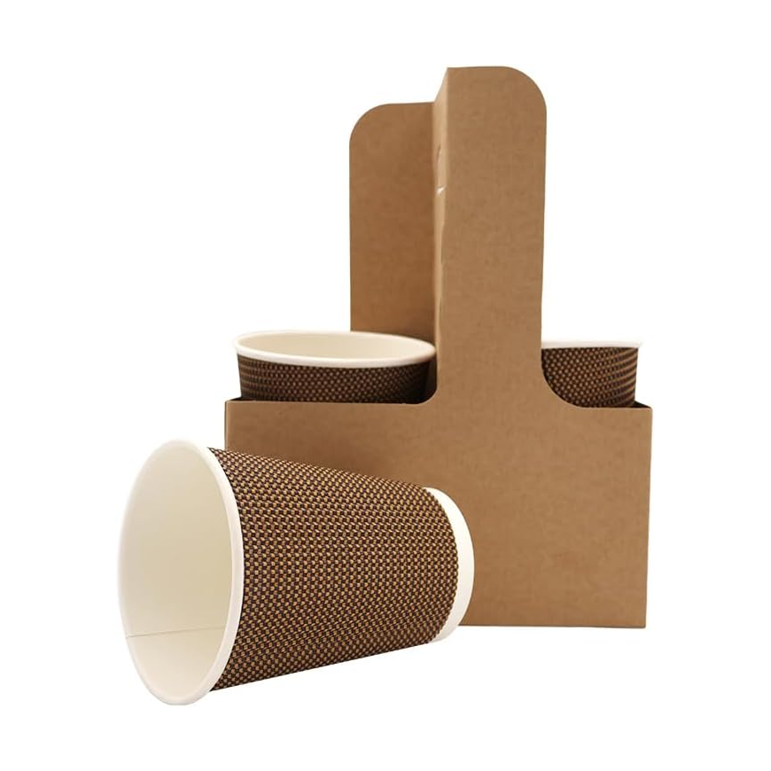 Durable Takeaway Drink Holder for 2 Cups