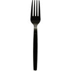 Quality Plastic Hd Black Fork, Pack of 50pcs, Black Cutlery