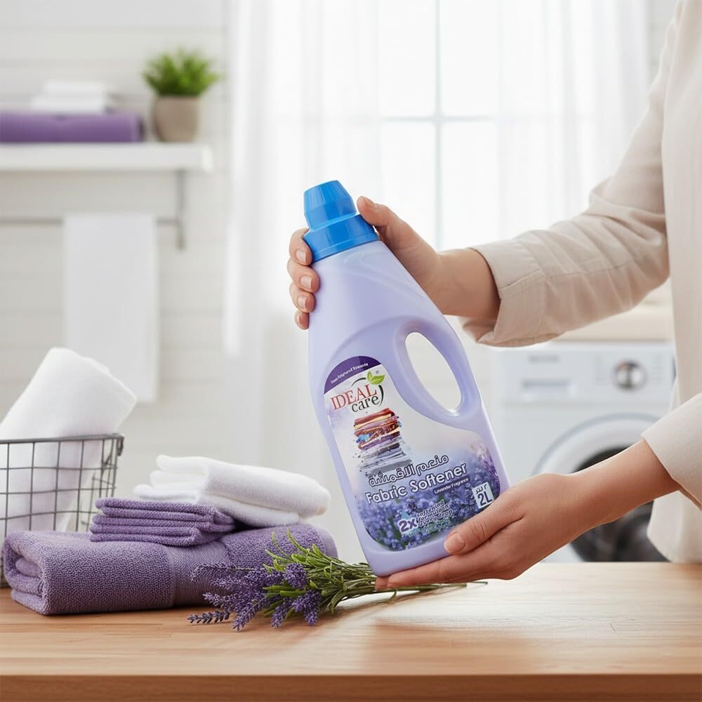 IDEAL Care Fabric Softener Lavender Fragrance 3L – Advanced Laundry Conditioner for Soft, Fresh & Smooth Clothes | Long Lasting Freshness for Machine & Hand Wash