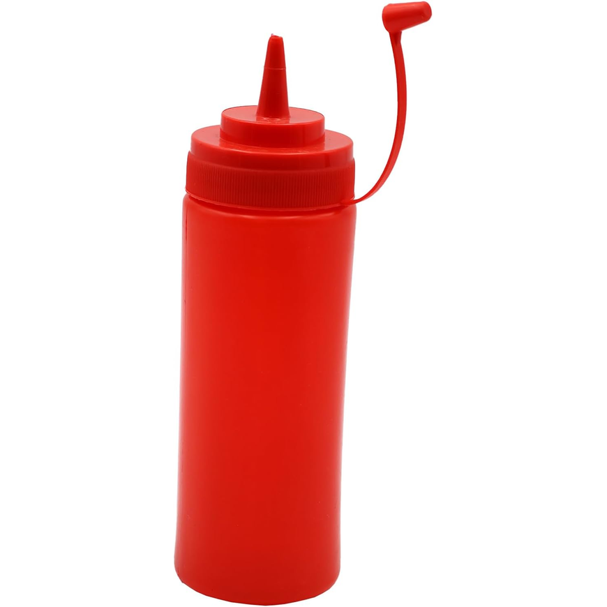 Reusable Ketchup Squeeze Bottles – 6-Pack 12oz