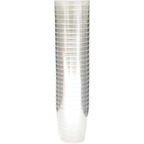 Crystal Plastic Cups – 50 Pcs per Pack | Clear Disposable Drinking Cups for Water, Juice & Soft Drinks – Durable & Food Grade – 8oz Capacity