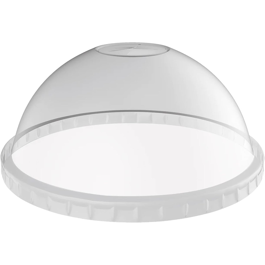 Dome Lid – Clear Plastic Lids for 8 oz, 10 oz, 12 oz PET Cups