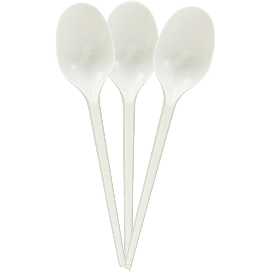 HD Plastic Clear Spoon 50 Pieces