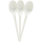 HD Plastic Clear Spoon 50 Pieces