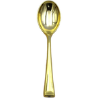 Golden Colour Plastic Mini Spoons