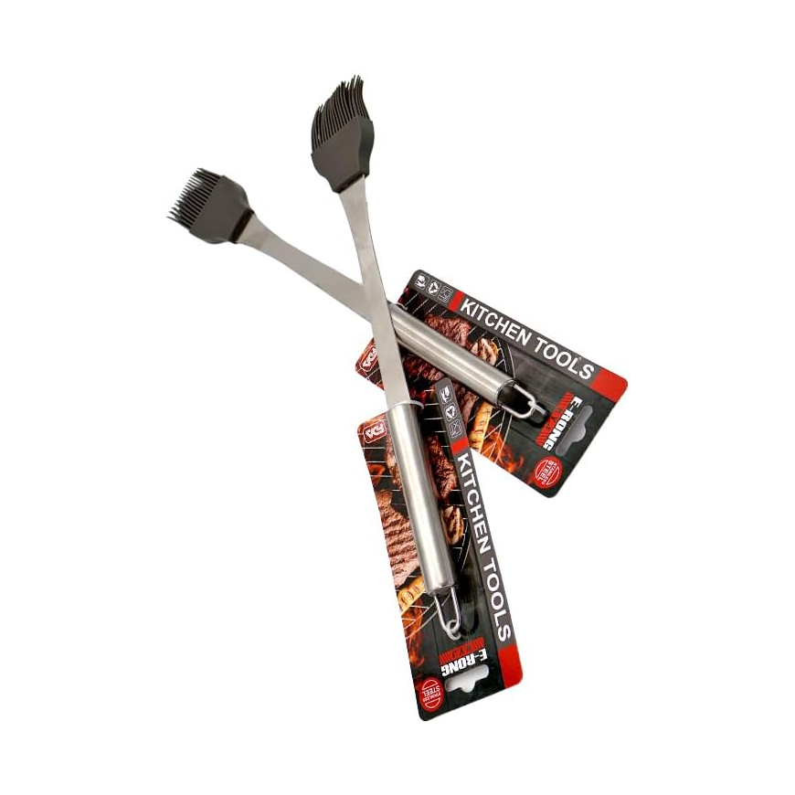 Premium Silicone Long Cleaning Brush with Non-Scratch Bristles
