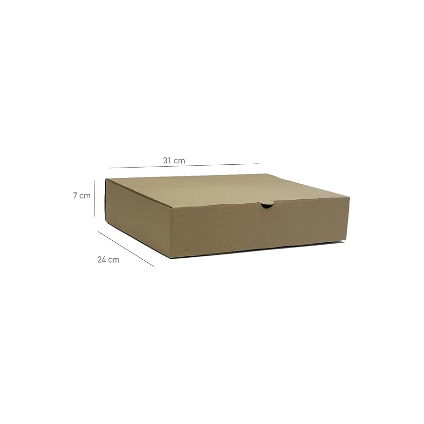 Large Iftar Box | 31x24x7 cm Disposable Food Box | Ideal for Ramadan Meal Prep, Iftar, Suhoor,| Sturdy & Leak-Proof Design | Pack of 10 Secondary image