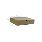 Large Iftar Box | 31x24x7 cm Disposable Food Box | Ideal for Ramadan Meal Prep, Iftar, Suhoor,| Sturdy & Leak-Proof Design | Pack of 10