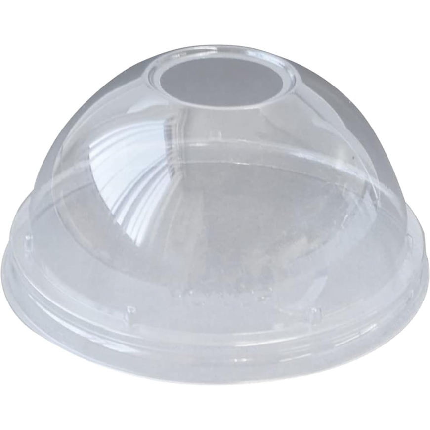 Ideal Pack 92 C Plastic Lids – Compatible with 12 oz, 14 oz, 16 oz PET Cups