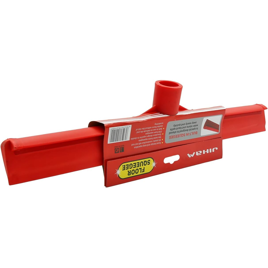 Heavy-Duty Red Floor Squeegee Head 45cm – Durable Rubber Blade Water Wiper for Tile, Marble, and Concrete Floors