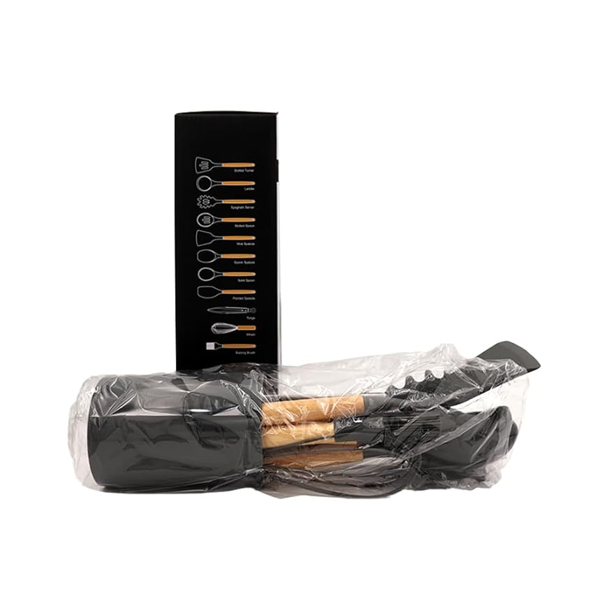 Premium Silicone Long Cleaning Brush with Non-Scratch Bristles