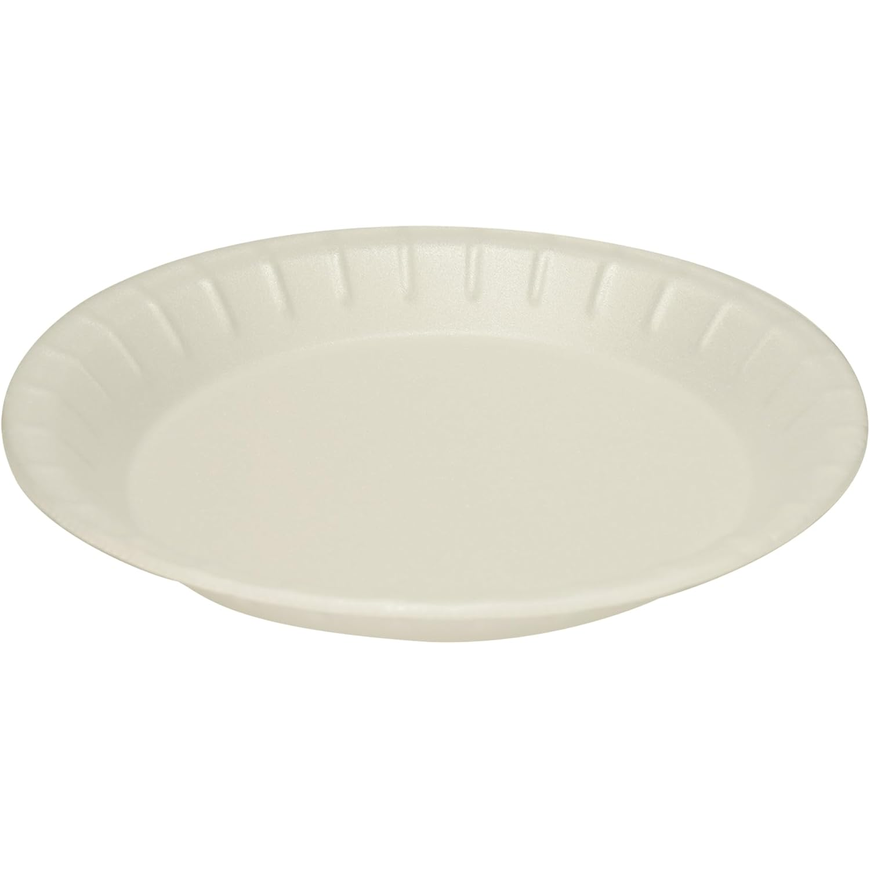 Foam Plate, 7inch, Pack of 25pcs, White Secondary image