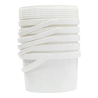 Biriyani Bucket Container 5 kg white Pack Of 5 Pcs