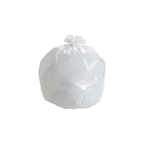 Biodegradable White Trash Bags – 10 Gallon | 56 x 60 cm