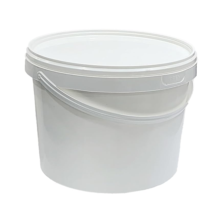 Biriyani Bucket Container 5 kg white Pack Of 5 Pcs