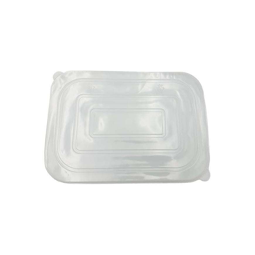930 ml Golden Aluminium Rectangular Food Container with Lid – 1 Pc