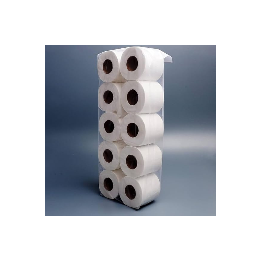 Soft Hygienic Soft and Strong Toilet Paper 100% Virgin Pulp Extra Value 200 Sheets 8+2 sheets Free