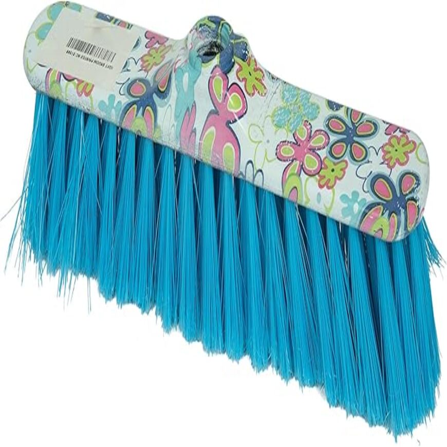 Care Flore Cleaning Printed Long Metal Soft Brush