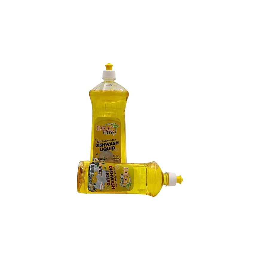 Ideal Care Dishwash Liquid – Powerful Grease Cutting Lemon Scent Main image
