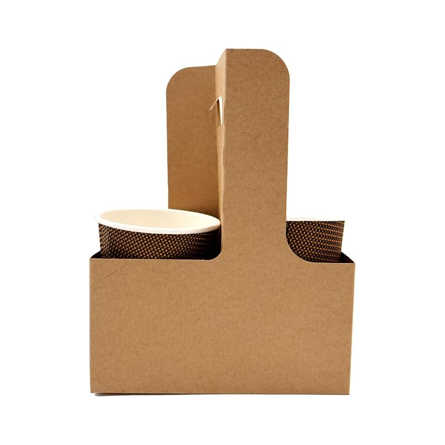 Durable Takeaway Drink Holder for 2 Cups