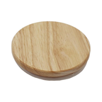 750 ml Rectangular Glass Jar with Wooden Lid