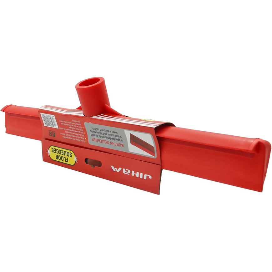 Heavy-Duty Red Floor Squeegee Head 45cm – Durable Rubber Blade Water Wiper for Tile, Marble, and Concrete Floors