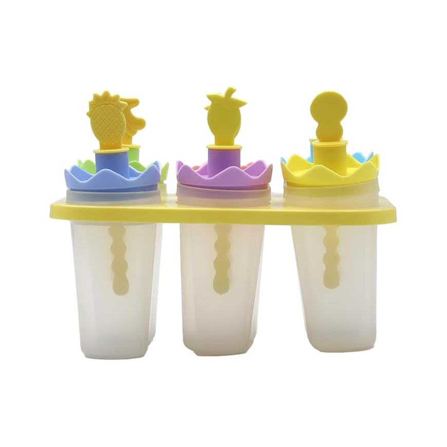 6 PCS Fruit Shaped Ice Cream Mould Set Main image