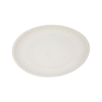 Paper Plates  Available in Packs of 100 (White, Eco-Friendly Option) (9 Inch)