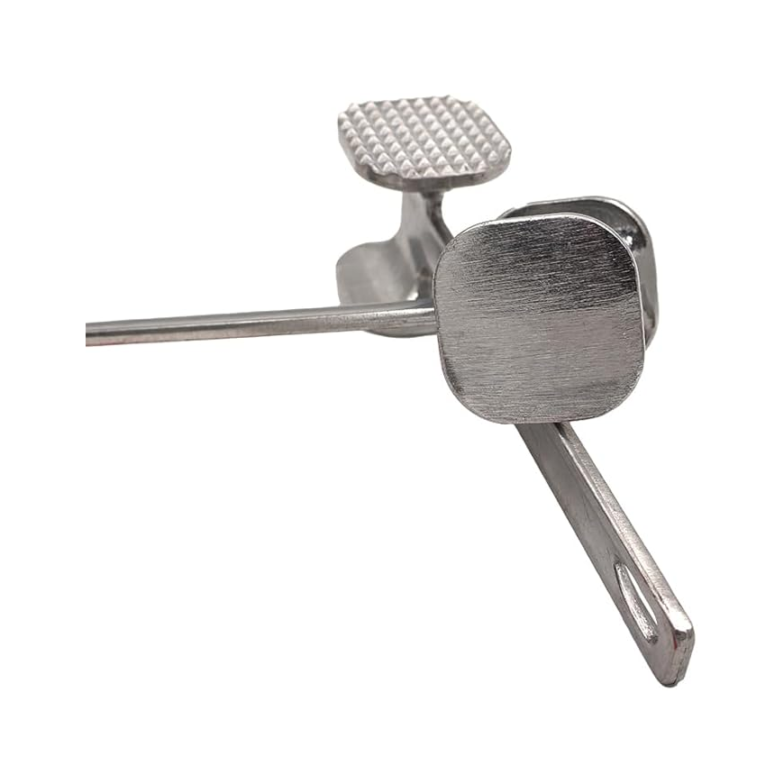 Premium Stainless Steel Meat Tenderizer Hammer with Double-Sided Head