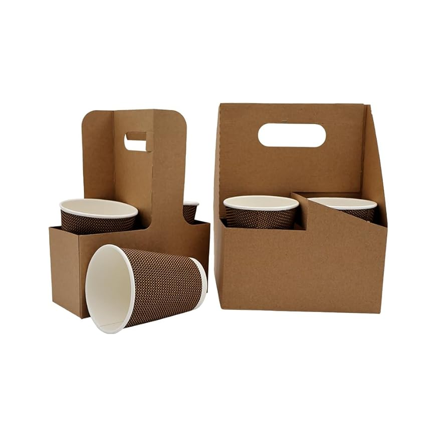 Durable Takeaway Drink Holder for 2 Cups