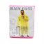 Waterproof Rain Coat for Adults – Lightweight & Portable Hooded Raincoat with Long Sleeves