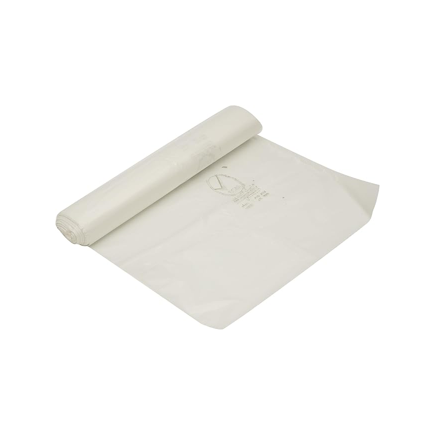 Bio Degradable Trash Bag, 55x57cm, 8Gallon, White