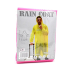 Waterproof Rain Coat for Adults – Lightweight & Portable Hooded Raincoat with Long Sleeves