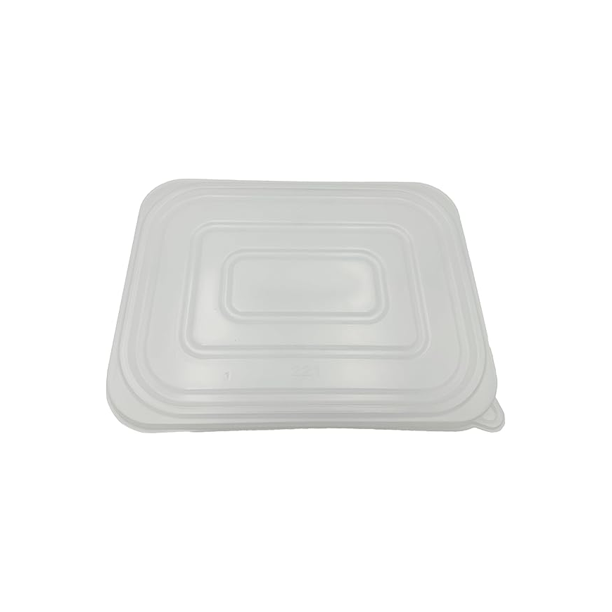 1800 ml Golden Aluminium Rectangular Food Container with Lid – 1 Pc