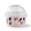 Printed Paper 8 oz Ice Cream Cup 50 Pieces