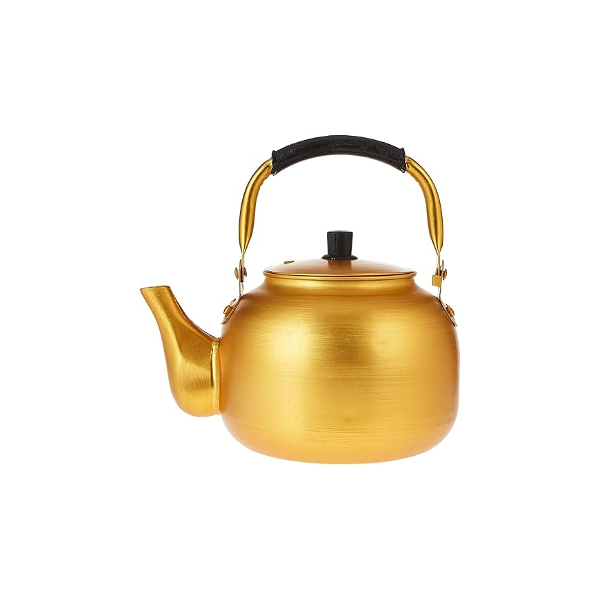 Golden colour kettle 1 L Tea Kettle for Stove Top is a stylish and functional kettle