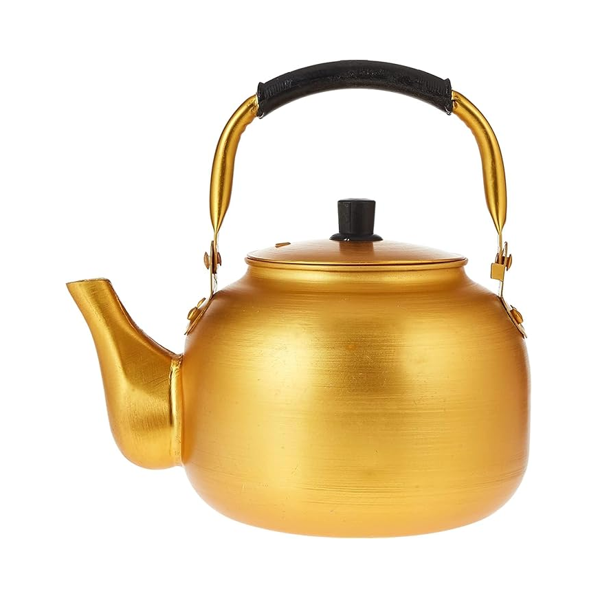 Golden colour kettle 1 L Tea Kettle for Stove Top is a stylish and functional kettle