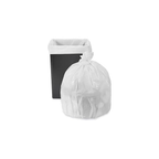 Biodegradable White Trash Bags – 10 Gallon | 56 x 60 cm