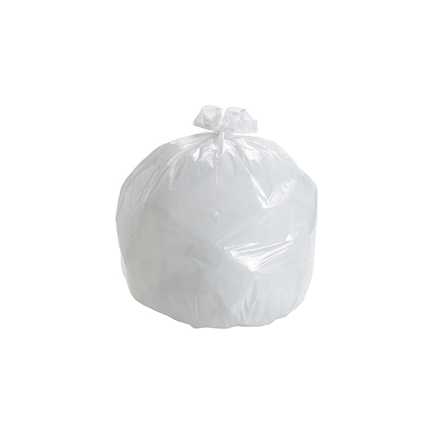 White Trash Bags – 5 Gallon | 46 x 52 cm | 50 Pieces